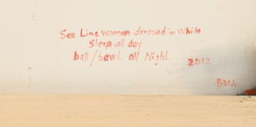 Deborah Bell; See Line Woman Dressed in White, Sleep All Day Ball/Bawl All Night