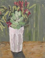 Mia Chaplin; Vase of Flowers