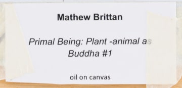 Mathew Brittan; Primal Being: Plant-animal as Buddha #1