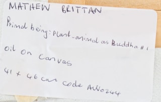 Mathew Brittan; Primal Being: Plant-animal as Buddha #1