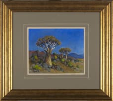 Conrad Theys; Two Quiver Trees, Namaqualand