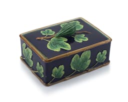 A Majolica tureen and cover, late 19th century