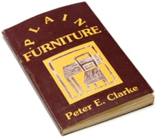 Peter Clarke; Plain Furniture