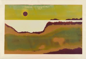 Bill (William) Hart; Abstract Landscape