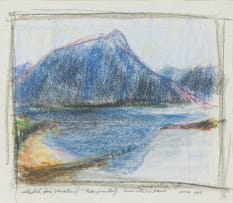 Erik Laubscher; Sketch for Painting Tranquility - Teewatersdam, June 1999