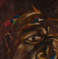 Samson Mnisi; Portrait of a Man