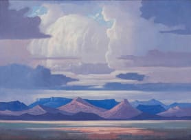 Jacob Hendrik Pierneef; Clouds over the Karoo