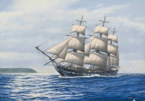 Peter Gerd Bilas; Sailing Ship