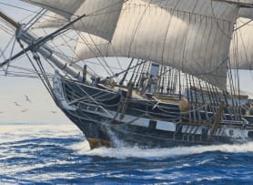 Peter Gerd Bilas; Sailing Ship