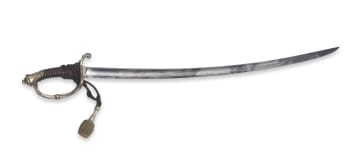 An 1822 pattern French Officer Light Cavalry sword
