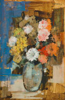Jan Dingemans; Vase of Flowers