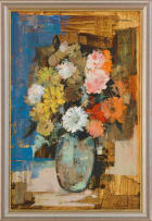 Jan Dingemans; Vase of Flowers
