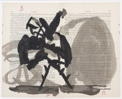 William Kentridge; Sketches for Sculpture for Return (Commendatore Naso), three