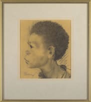 Pieter van der Westhuizen; Child in Profile