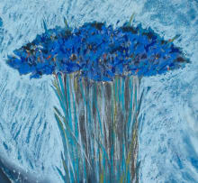 Louis Jansen van Vuuren; Flowers in a Vase