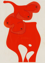 Casper Schmidt; Abstract Form with Breasts