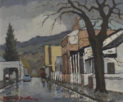 David Botha; A Rainy Street