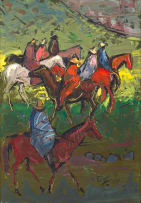 Zakkie Eloff; Men on Horseback