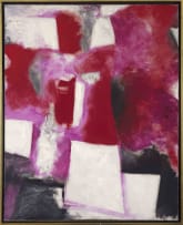 Avigdor Arikha; Abstract Composition in Pink, Red and White