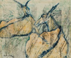 Jack Lugg; Two Eland at Rest