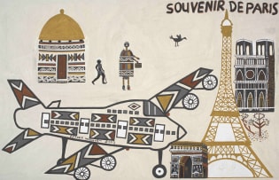 Esther Mahlangu; Souvenir de Paris