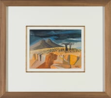 Peter Clarke; Landscape with Donga