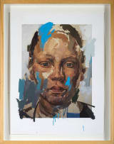 Lionel Smit; Face with Blue Detail