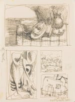 Wolf Kibel; Studies of Still Lifes and Houses