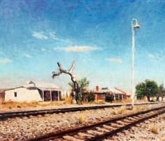 Walter Meyer; Treinspore/Railway Line