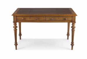 An Irish mahogany campaign table, Ross & Co Manufacturer's, 9, 10 and 11 Ellis's Quay, Dublin