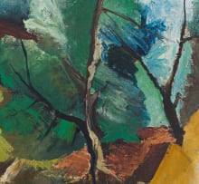Paul du Toit; Boomlandskap (Tree Landscape)