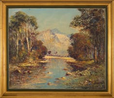 James Charles Middleton; River Landscape