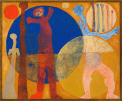 Isaac Nkoana; Composition with Figures