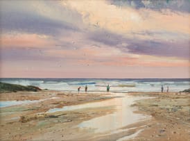 Christopher Tugwell; Fishing at the Beach