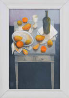 Susan Helm Davies; Still Life with Mangoes
