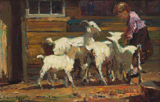 Adriaan Boshoff; Feeding the Goats