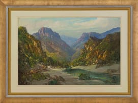 Gabriel de Jongh; River Valley