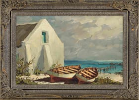 Nils Andersen; Rowing Boats and Cottage
