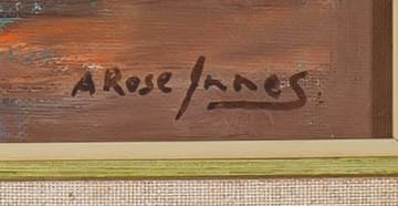 Alexander Rose-Innes; Roses in a Wine Glass