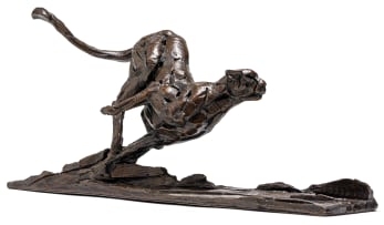 Dylan Lewis; Running Cheetah III, maquette