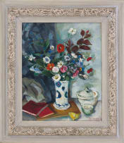 Maud Sumner; Still Life with Vase of Flowers