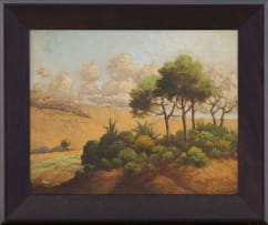 Leo François; Landscape with Trees