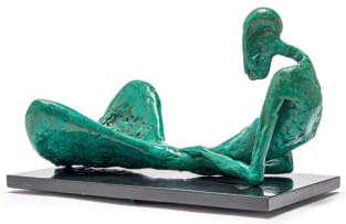 Stella Shawzin; Reclining Figure