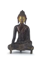 A bronze figure of Buddha, Thailand