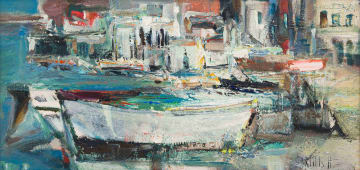 Sidney Goldblatt; Fishing Boats