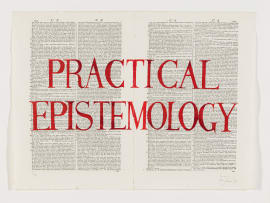 William Kentridge; Practical Epistemology