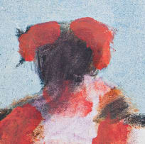 Robert Hodgins; Woman in a Landscape
