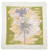 A Francoise Adnet silk scarf, 1954