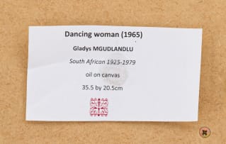 Gladys Mgudlandlu; Dancing Woman