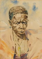 Unknown; Portrait of a Sangoma